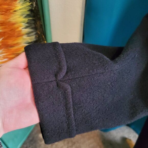 Rare Vintage Gentlemen’s Hand Tailored Davenport wool & cashmere Topcoat!  Large - Picture 11 of 11